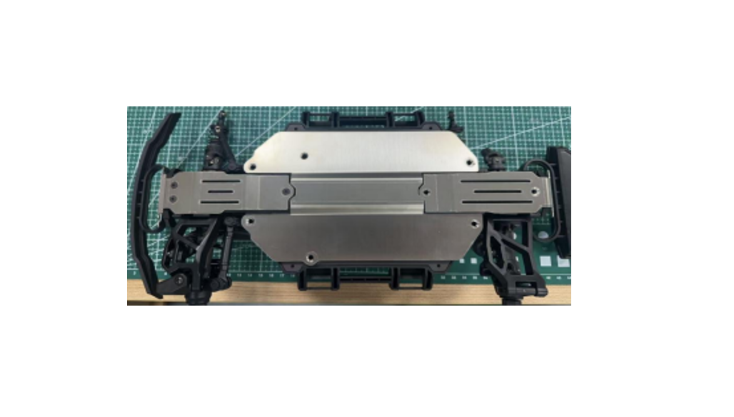 Mini Slash Stainless Steel Chassis Armor Skid Plate Guard Parts 10835