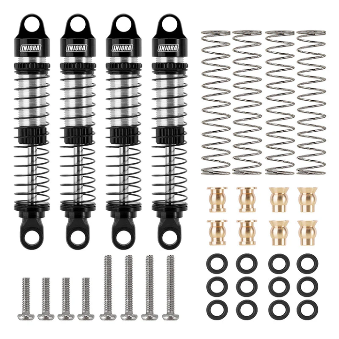 59mm Long Threaded Oil Filled Shocks for 1/18 TRX4M TRA9764