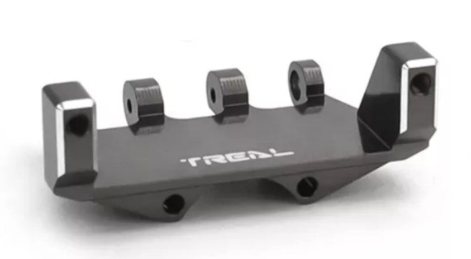 Treal Hobby Axial SCX24 Aluminum Servo Mount (Grey) (EcoPower/Emax)