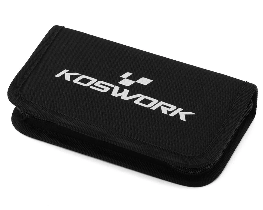 Koswork Foldable 1/4" Power Tool Bits Bag (180x100x35mm)