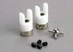 U-joints (2)/ 3mm set screws (4)