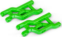 Suspension Arms, Green, Front, Heavy Duty (2) (requires #3632 Series Caster Block and #3640 Screw Pin Set)