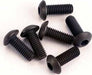 Screws, 3x8mm button-head machine (hex drive) (6)