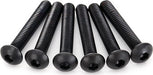 Screws, 4x25mm button-head machine (hex drive) (6)