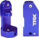 Caster blocks, 30-degree, blue-anodized 6061-T6 aluminum (left & right)/ suspension screw pin (2)