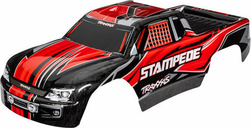 Body, Stampede® (also Fits Stampede® VXL), Red (Painted, Decals Applied)