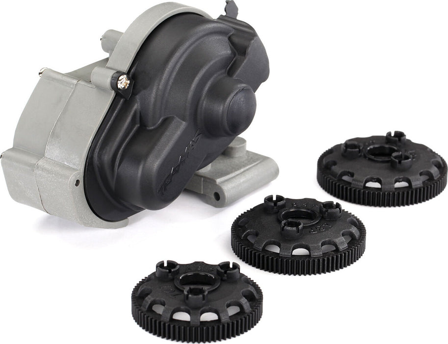 Transmission, complete (fits 1/10-scale 2WD Rustler®, Bandit®, Stampede®, Slash®)