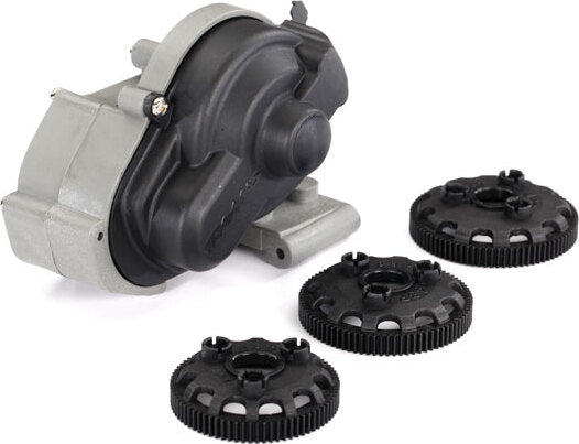 Transmission, complete (fits 1/10-scale 2WD Rustler®, Bandit®, Stampede®, Slash®)