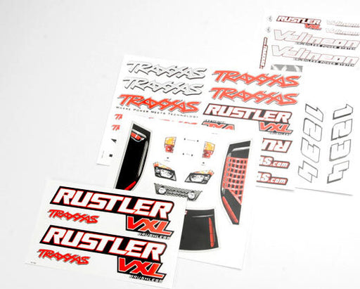DECAL SHEETS, RUSTLER VXL