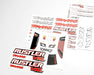 DECAL SHEETS, RUSTLER VXL