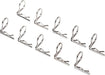 Body clip (mounting clip), angled, 90-degrees (10)
