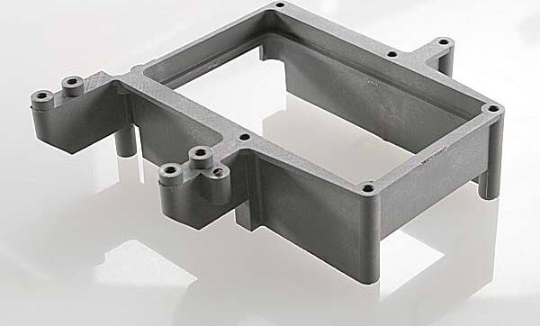 Fuel tank box (holder)/ throttle servo mount (grey)