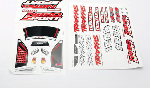 Decal sheets, Nitro Sport