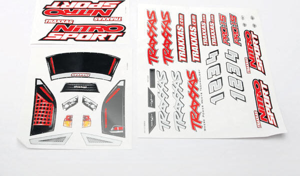 Decal sheets, Nitro Sport