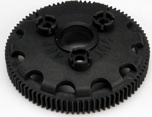 Spur gear, 90-tooth (48-pitch) (for models with Torque-Control slipper clutch)