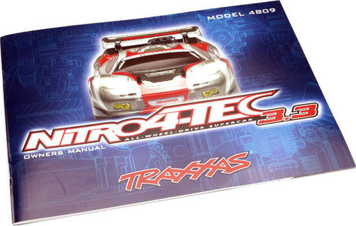 Owner's manual, Nitro 4-Tec (with TRX 3.3 Racing Engine)