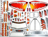 Decal sheet, Jaws T-Maxx