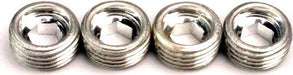 Aluminum caps, pivot ball (4)