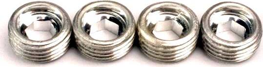 Aluminum caps, pivot ball (4)