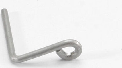 Hanger, metal wire (for Resonator pipe in T-Maxx with long wheelbase)/ telemetry sensor wire hold-down clip
