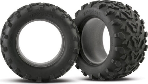 Tires, Maxx 3.8" (6.3" outer diameter (160mm)) (2) (fits Revo/Maxx series)