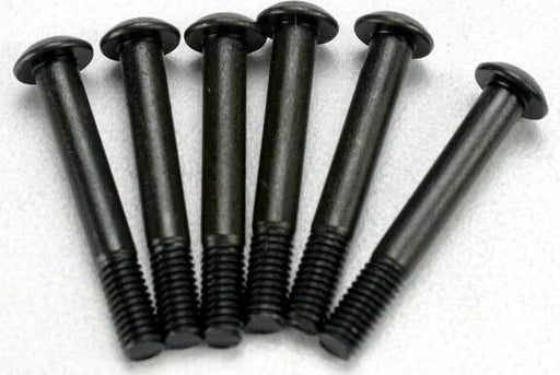 Screws, 3x21mm button-head machine (hex drive) (partially threaded, Revo brake bolts) (6)