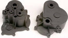 Gearbox halves (f&r)/ rubber access plug