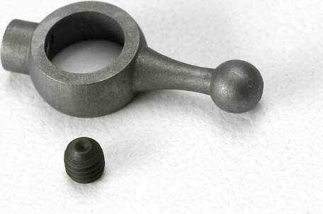 Throttle arm, carburetor/ 3mm set screw (1-each) (TRX 2.5, 2.5R)