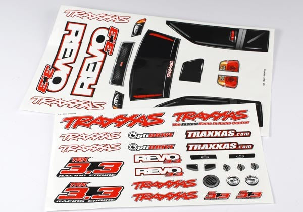 Decal sheets, Revo 3.3