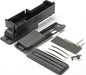 Electronics box, right/ box cover/ charge jack plug (rubber)/ foam padding and adhesive