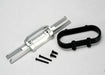 Bumper, rear/ bumper mount, rear/ 4x10mm BCS (2)/ 3x25mm BCS (2)