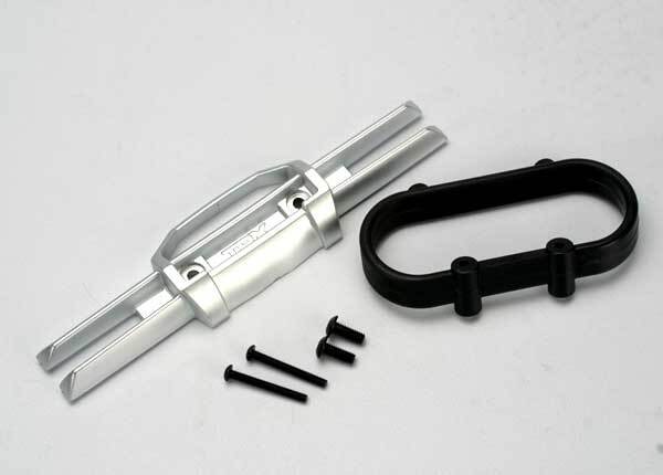 Bumper, rear/ bumper mount, rear/ 4x10mm BCS (2)/ 3x25mm BCS (2)