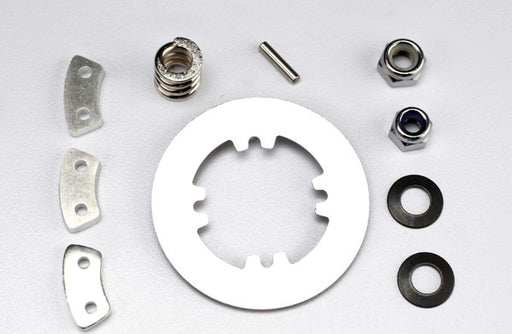 Rebuild kit (heavy duty), slipper clutch (steel disc/ aluminum friction pads (3)/ spring, Revo (1)/ spring, Maxx (1)/ 2x9.8mm pin/ 5x8mm MW/ 5.0mm NL (1)/ 4.0mm NL (1))