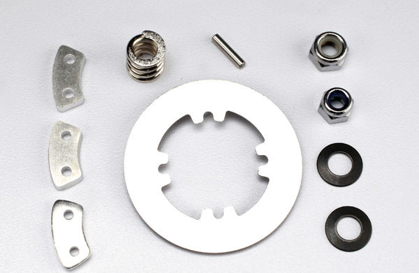 Rebuild kit (heavy duty), slipper clutch (steel disc/ aluminum friction pads (3)/ spring, Revo (1)/ spring, Maxx (1)/ 2x9.8mm pin/ 5x8mm MW/ 5.0mm NL (1)/ 4.0mm NL (1))
