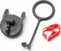 Pull ring, fuel tank cap (1)/ engine shut-off clamp (1)