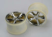 Wheels, Gemini 3.8" (chrome) (2) (also fits Maxx series)