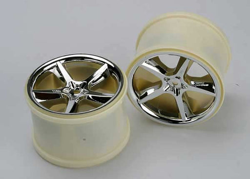 Wheels, Gemini 3.8" (chrome) (2) (also fits Maxx series)