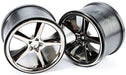 Wheels, Gemini 3.8" (black chrome) (2)