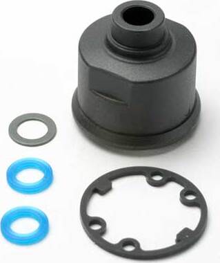 Carrier, differential/ x-ring gaskets (2)/ ring gear gasket/ 6x10x0.5 TW