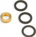 Washer, 7x10x1.0 (2), 7x10x0.5 (1) black steel (shims for flywheel spacing), Washer, 5x8.2.8 brass (1) (shim for clutch bell spacing) for Revo Big Block Kit