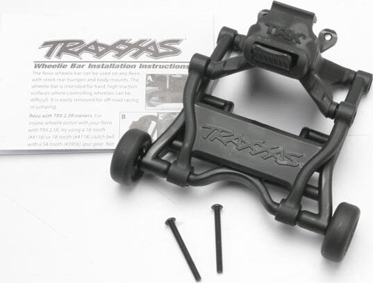 Wheelie bar, assembled (fits all 1/10th scale Revo trucks)