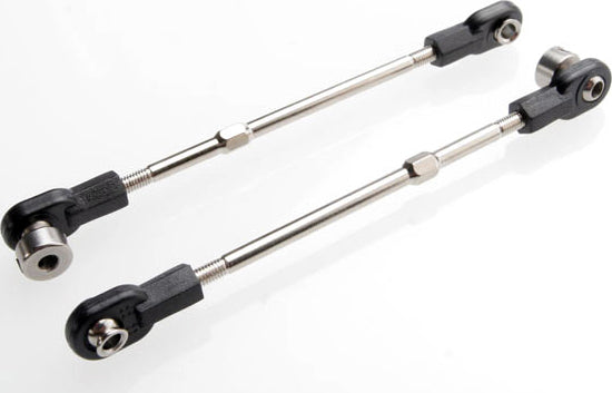 Linkage, front sway bar (Revo/Slayer) (3x70mm turnbuckle) (2) (assembled with rod ends, hollow balls and ball stud)