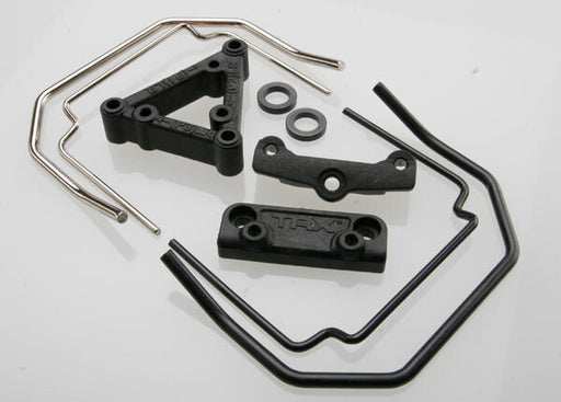 Sway bar mounts (front & rear) (Revo)/ sway bar wires (front & rear) (4)/ drill guide/ spacers