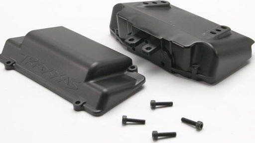 Battery Box, bumper (rear) (includes battery case with bosses for wheelie bar, cover, and foam pad)