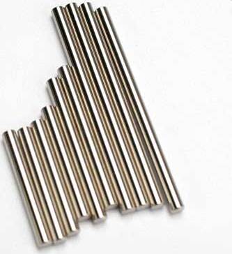 Suspension pin set, complete (hardened steel, front & rear), 3x27mm (4), 3x35mm (2), 3x52mm (4)