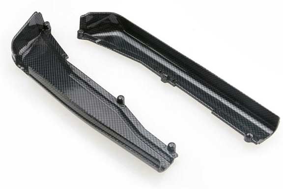 Dirt Guards, left & right, Exo-Carbon finish (Jato)