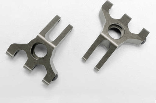 Carriers, stub axle, (rear) 6061-T6 aluminum (titanium-anodized)
