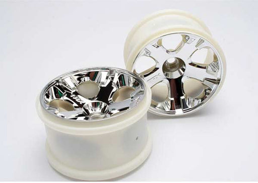 Wheels, All-Star 2.8" (chrome) (nitro front) (2)