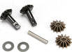 Gear set, differential (output gears (2)/ spider gears (2)/ spider gear shaft)