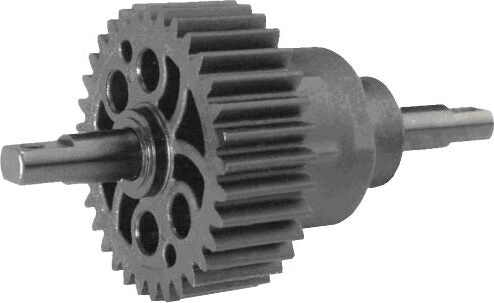 Differential kit, center (complete for E-Revo & E-Maxx (model 3905)) (assembled with 500K oil) (use only with single speed transmission)